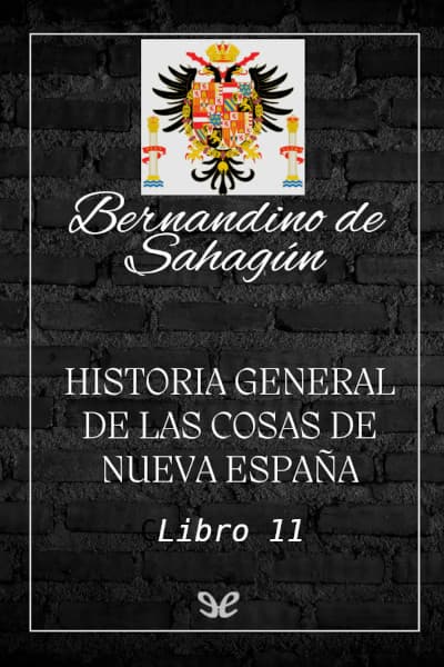Historia general de las cosas de Nueva España. Libro 11