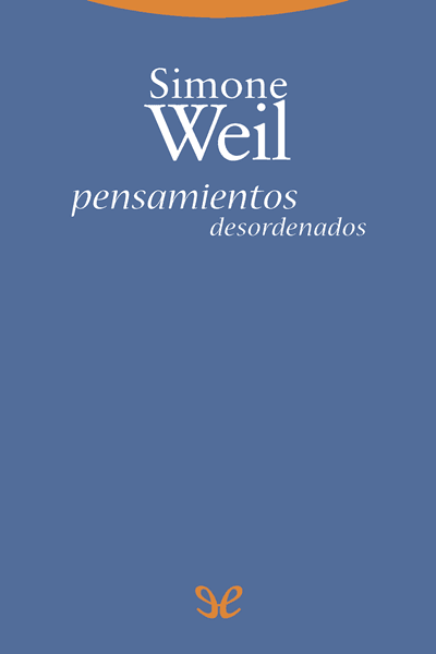 Pensamientos desordenados